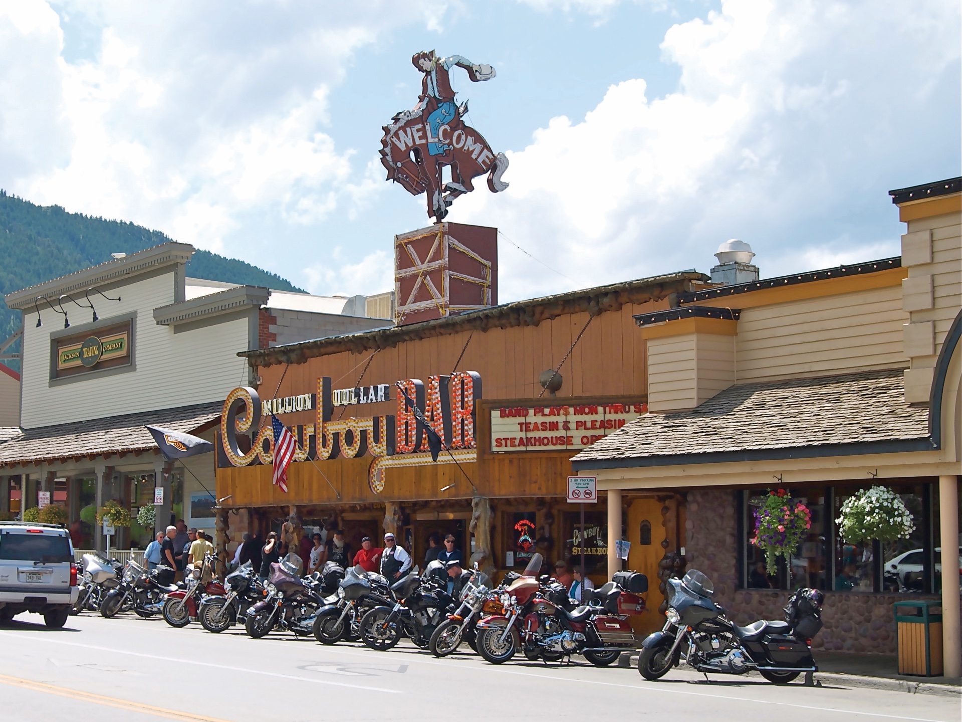 Million Dollar Cowboy Bar in Jackson Hole