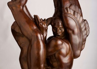 Donald De Lue. Icarus, 1934. Bronze, 31 x 18 x 10 inches.