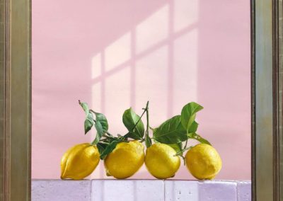 "Afternoon Lemons" by Ying Zhao Liu, 43x36