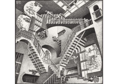 M.C. Escher is one of the many contemporary artists whose work will be on display and up for sale at the inaugural Philadelphia Fine Art Fair, which will be held April 4-7, 2019. Photo provided.