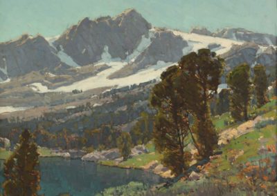 Edgar Payne (1883-1947) "Spring in the Sierra" dated 1921, oil on canvas, 24 x 28 inches