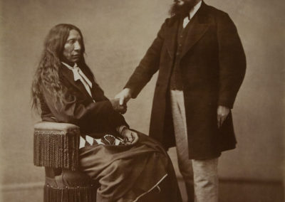 Alexander Gardner, Red Cloud and William Henry Blackmore, Washington D.C. 1872
