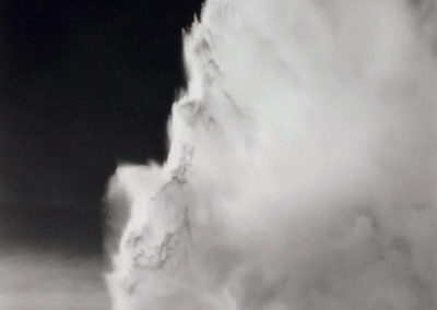 Ansel Adams "Old Faithful, Yellowstone, 1942"