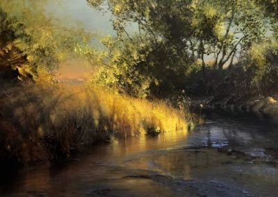 Daniel Sprick | "Bear Creek" | Oil on panel, 24 x 33 in