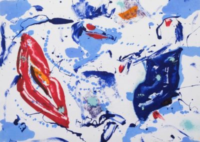 Sam Francis Monotype 1987