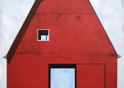 Justin Wheatley | "Big Sky" | Acrylic on canvas, 48 x 36"