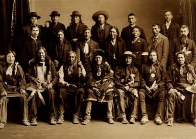 Charles Bell, Sioux Delegation, Washington DC, 1892 shortly after Wounded knee