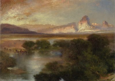 Thomas Moran Green River, Wy 1899